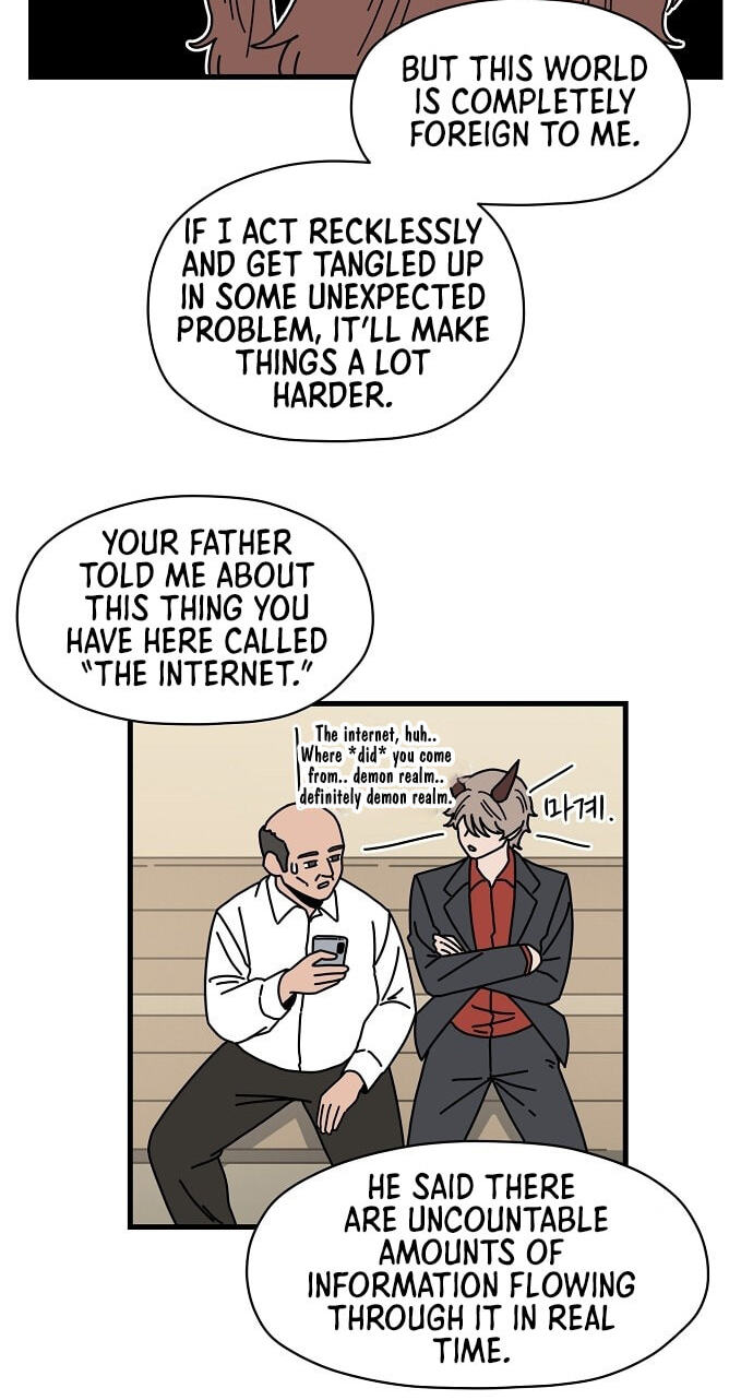 Temporarily Under Devil's Protection! Chapter 8 page 56 - 