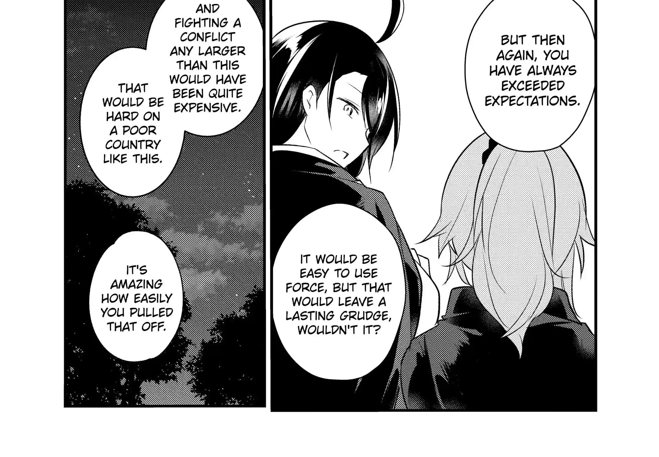 Tensai Ouji no Akaji Kokka Saisei Jutsu – Souda, Baikoku Shiyou Chapter 40 page 36 - 