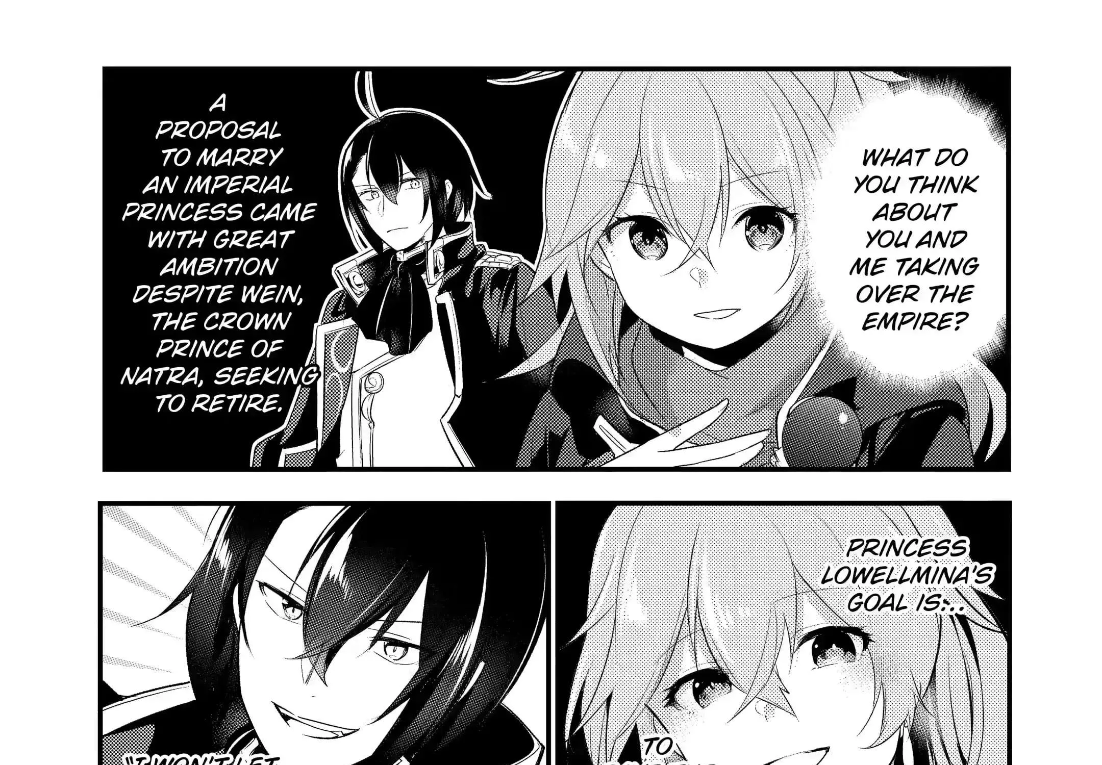 Tensai Ouji no Akaji Kokka Saisei Jutsu – Souda, Baikoku Shiyou Chapter 48 page 1 - 