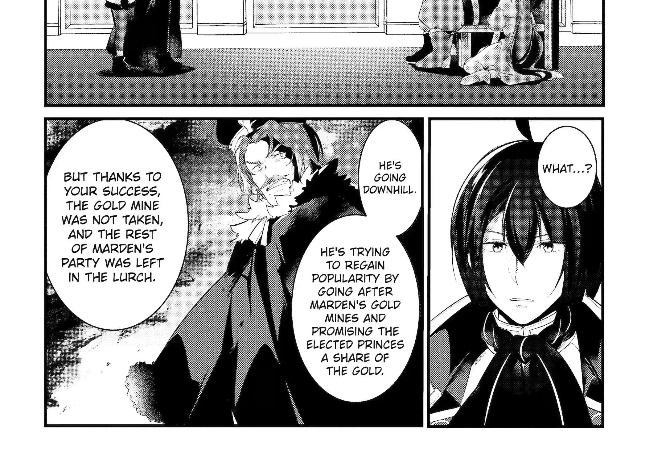 Tensai Ouji no Akaji Kokka Saisei Jutsu – Souda, Baikoku Shiyou Chapter 74 page 14 - 