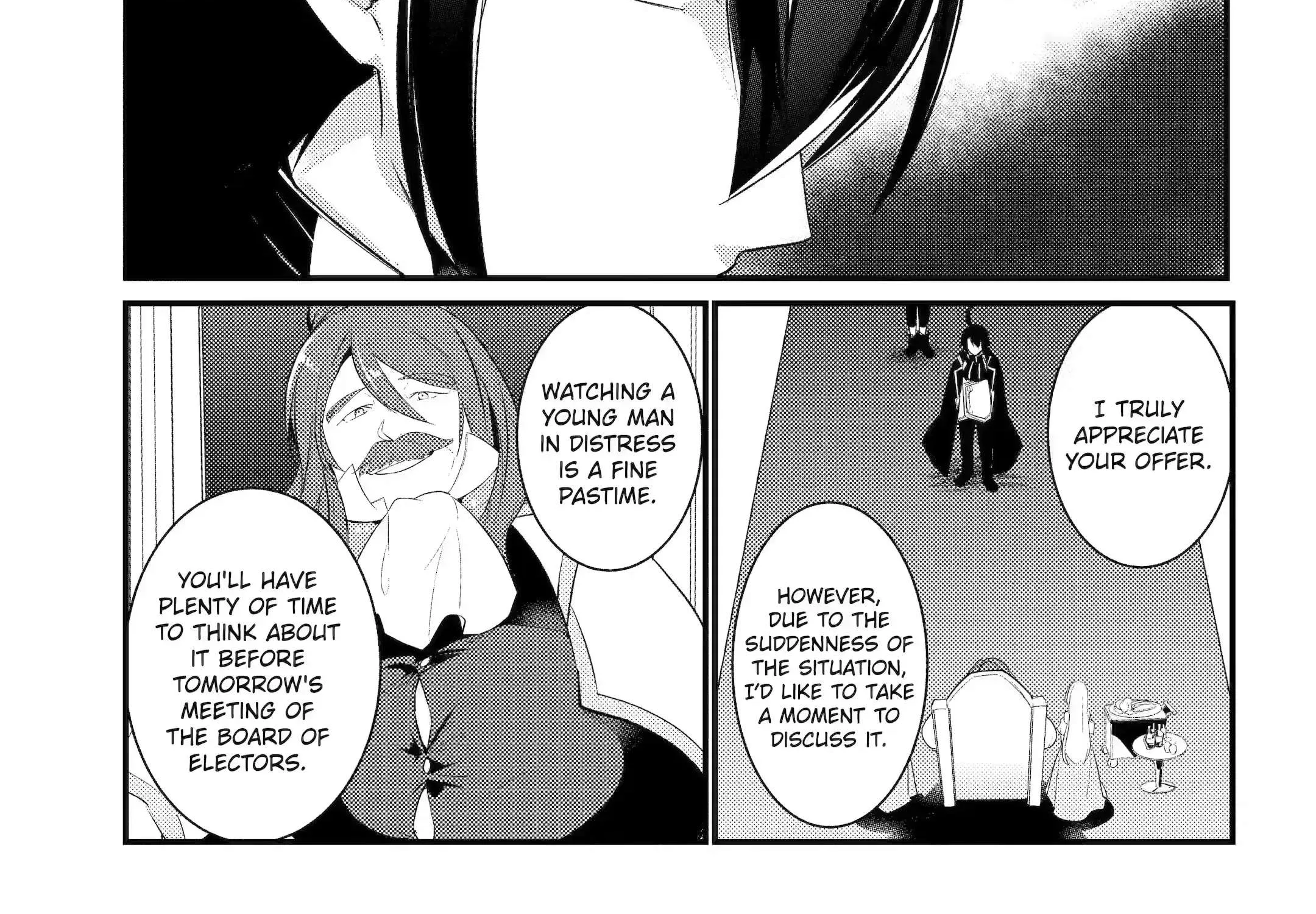 Tensai Ouji no Akaji Kokka Saisei Jutsu – Souda, Baikoku Shiyou Chapter 74 page 17 - 