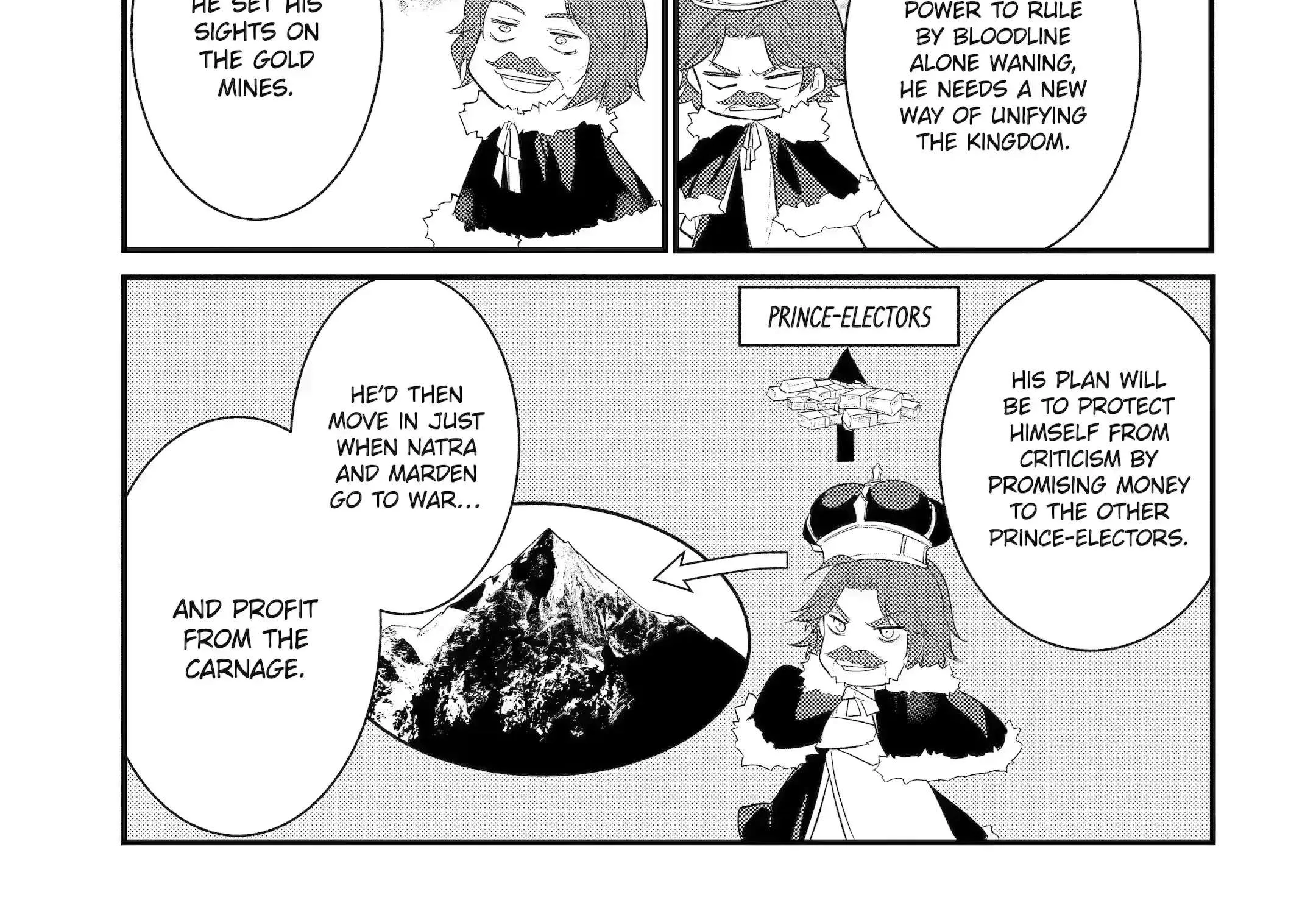 Tensai Ouji no Akaji Kokka Saisei Jutsu – Souda, Baikoku Shiyou Chapter 77 page 33 - 