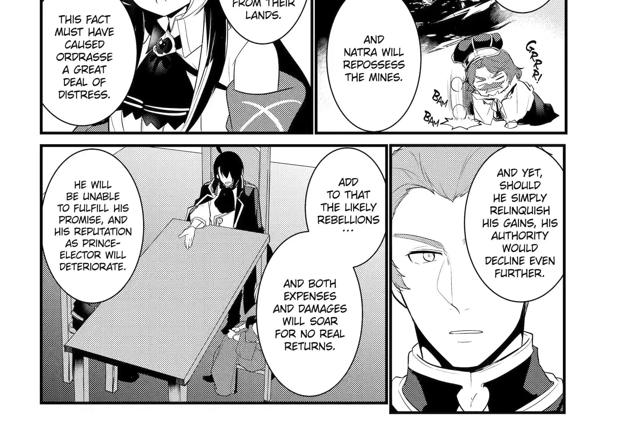 Tensai Ouji no Akaji Kokka Saisei Jutsu – Souda, Baikoku Shiyou Chapter 77 page 36 - 