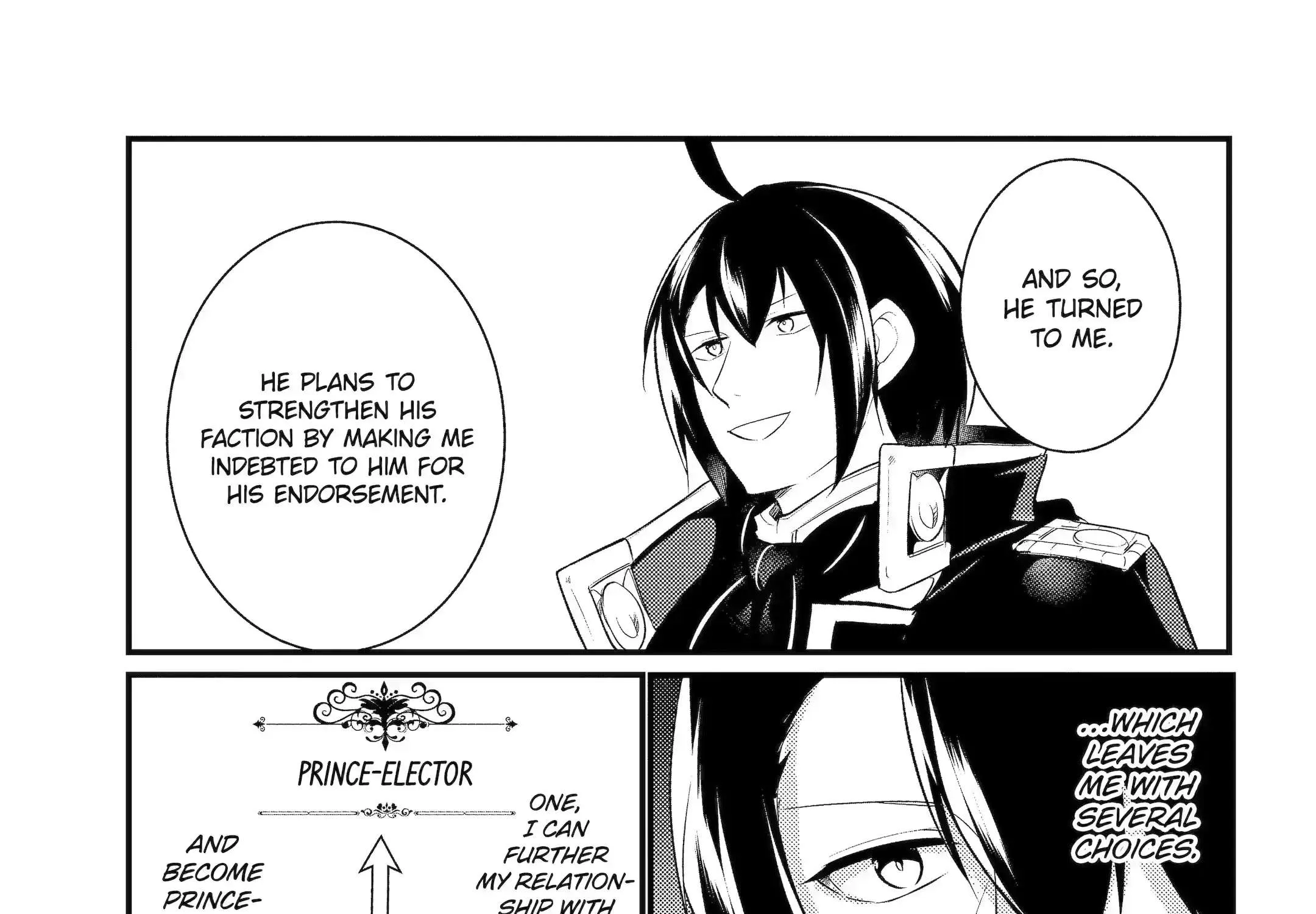 Tensai Ouji no Akaji Kokka Saisei Jutsu – Souda, Baikoku Shiyou Chapter 77 page 38 - 