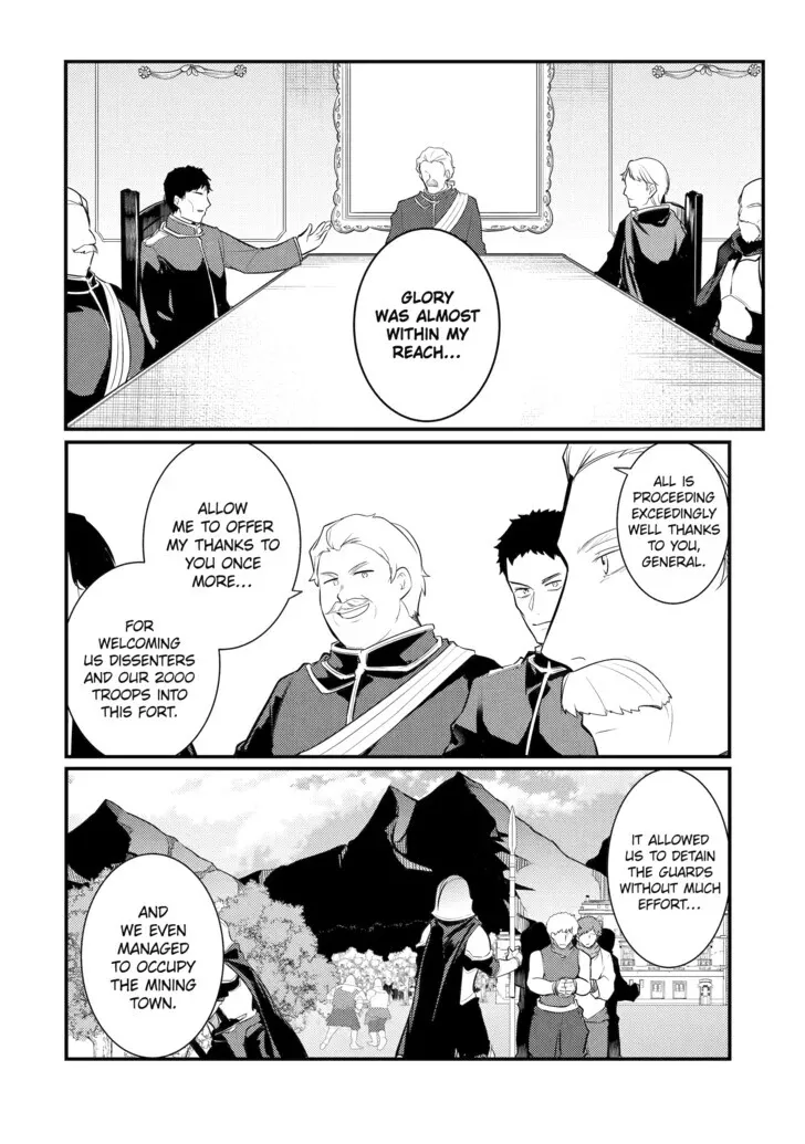 Tensai Ouji no Akaji Kokka Saisei Jutsu – Souda, Baikoku Shiyou Chapter 82 page 6 - 