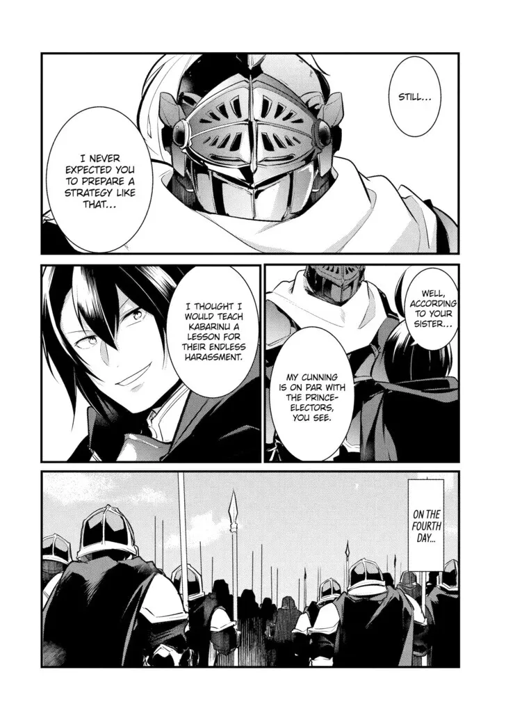 Tensai Ouji no Akaji Kokka Saisei Jutsu – Souda, Baikoku Shiyou Chapter 83 page 12 - 