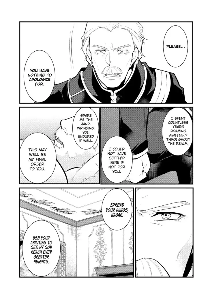 Tensai Ouji no Akaji Kokka Saisei Jutsu – Souda, Baikoku Shiyou Chapter 83 page 34 - 