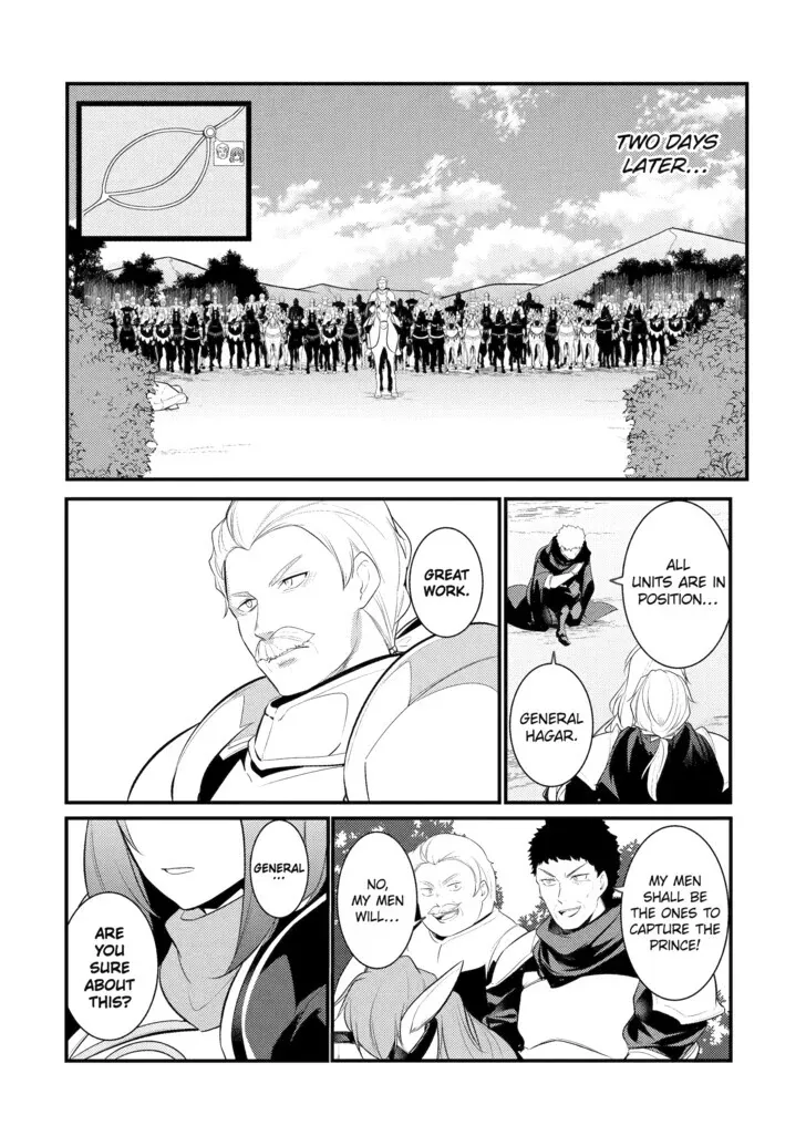 Tensai Ouji no Akaji Kokka Saisei Jutsu – Souda, Baikoku Shiyou Chapter 84 page 4 - 