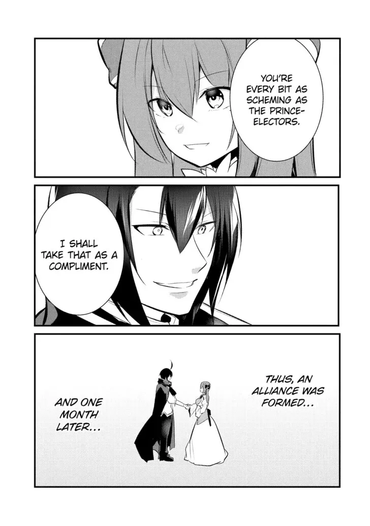 Tensai Ouji no Akaji Kokka Saisei Jutsu – Souda, Baikoku Shiyou Chapter 88 page 11 - 