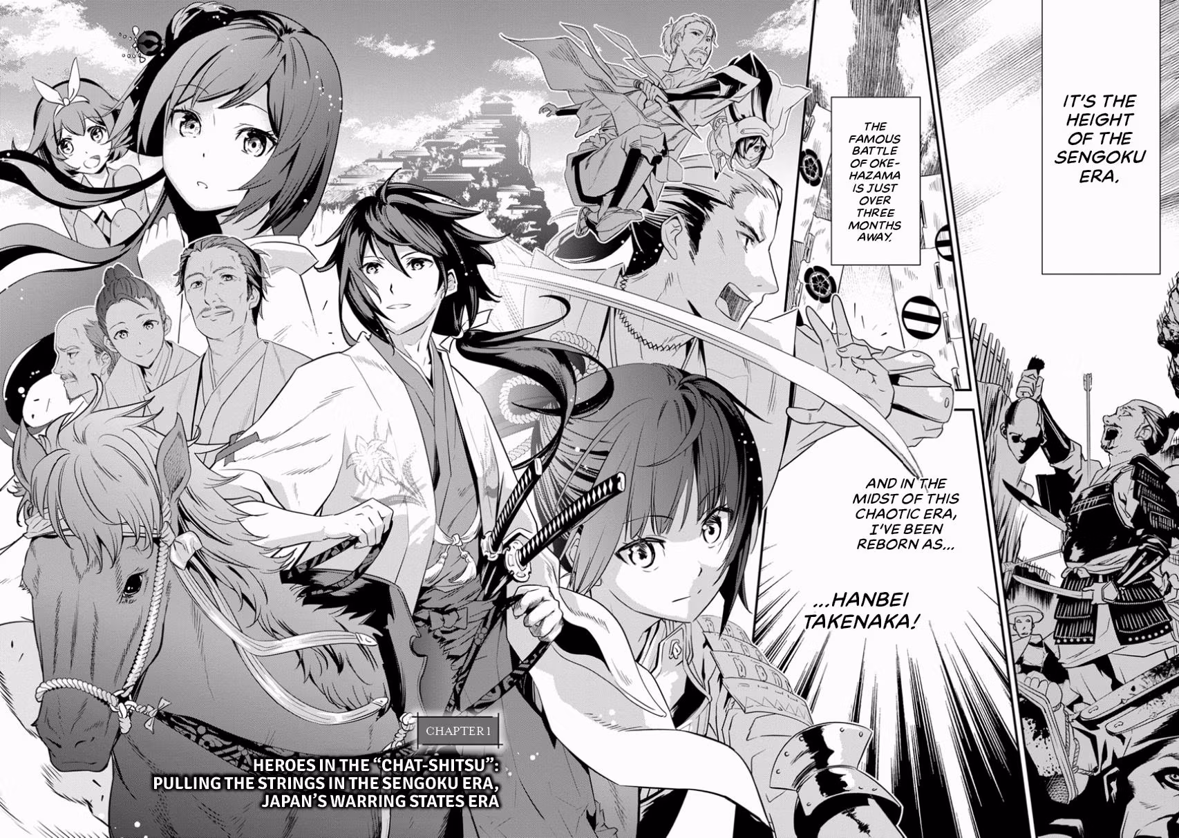 Tensei! Hanbei Takenaka: Surviving the Warring Feudal Japan with Fellow Tensei Warlords Chapter 1 page 10 - 