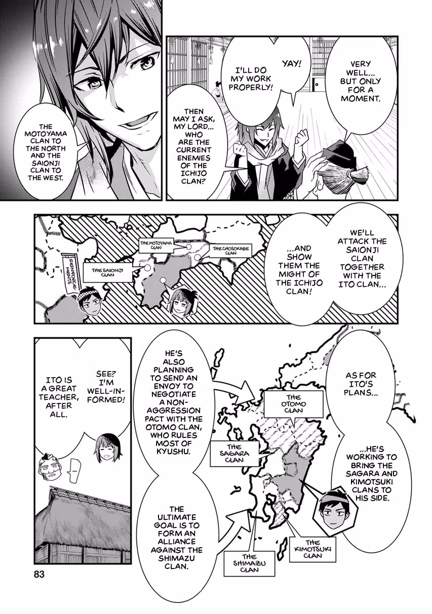 Tensei! Hanbei Takenaka: Surviving the Warring Feudal Japan with Fellow Tensei Warlords Chapter 11 page 9 - 