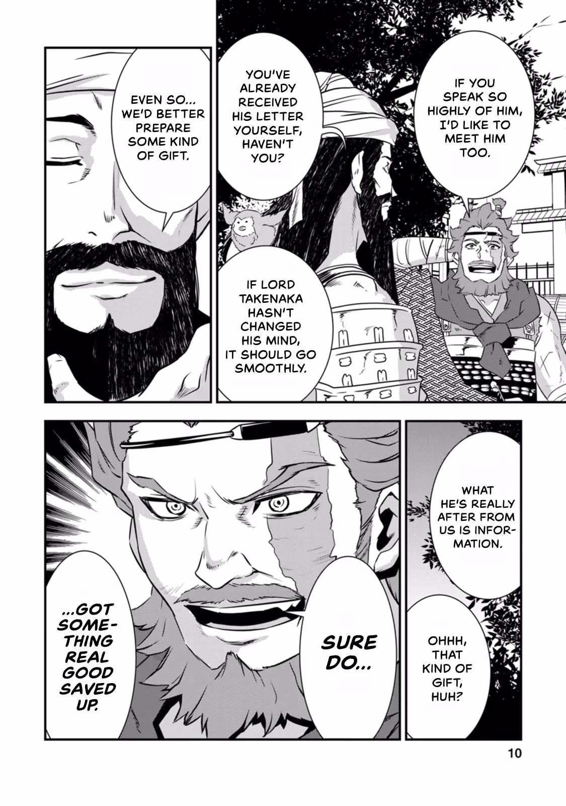 Tensei! Hanbei Takenaka: Surviving the Warring Feudal Japan with Fellow Tensei Warlords Chapter 14 page 12 - 