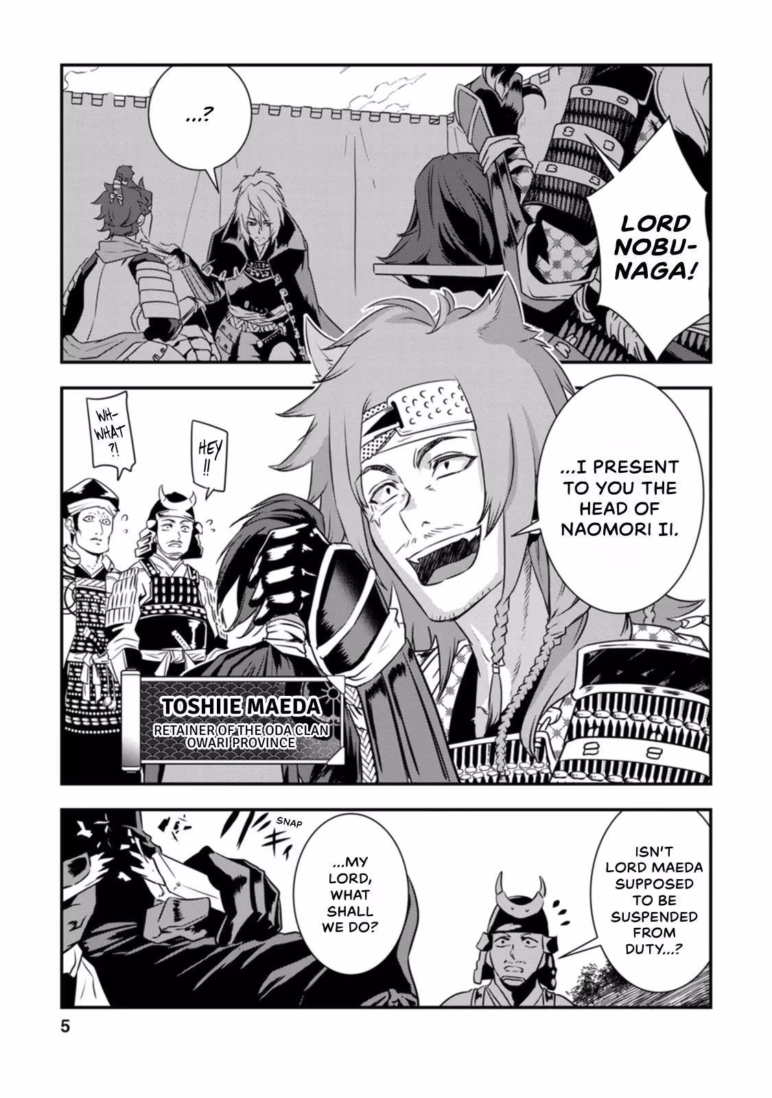 Tensei! Hanbei Takenaka: Surviving the Warring Feudal Japan with Fellow Tensei Warlords Chapter 14 page 7 - 