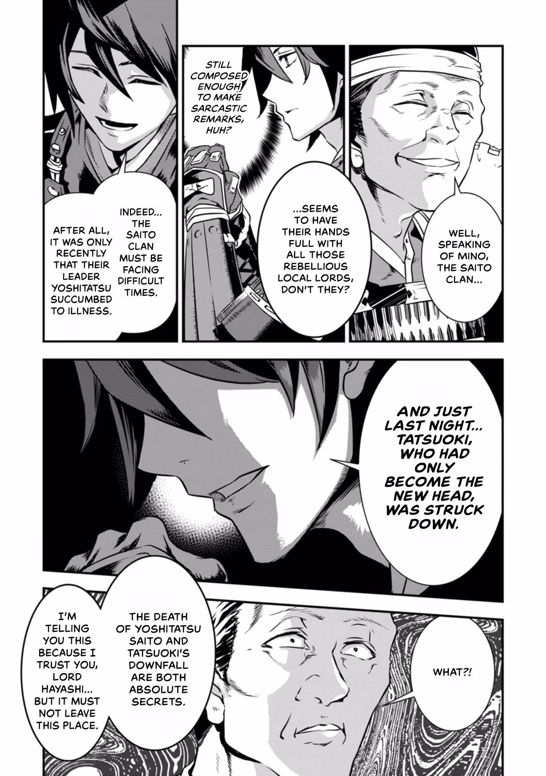 Tensei! Hanbei Takenaka: Surviving the Warring Feudal Japan with Fellow Tensei Warlords Chapter 15 page 17 - 