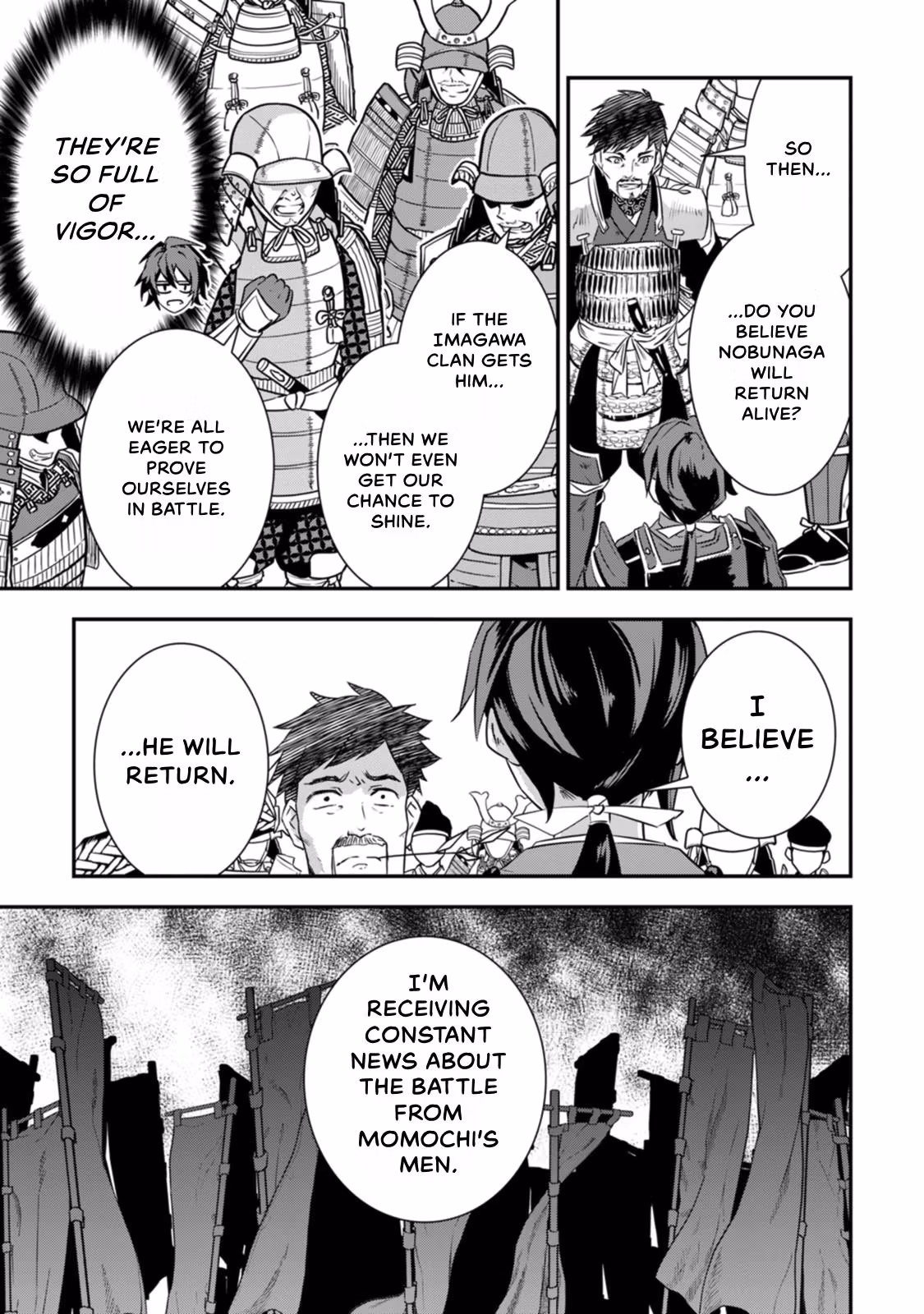 Tensei! Hanbei Takenaka: Surviving the Warring Feudal Japan with Fellow Tensei Warlords Chapter 15 page 33 - 