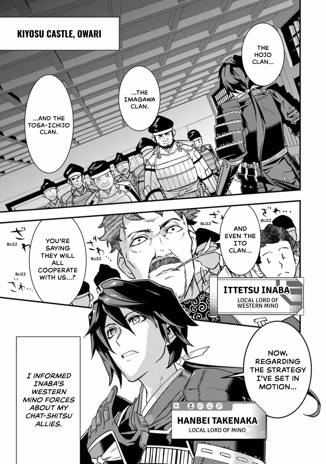 Tensei! Hanbei Takenaka: Surviving the Warring Feudal Japan with Fellow Tensei Warlords Chapter 16 page 1 - 