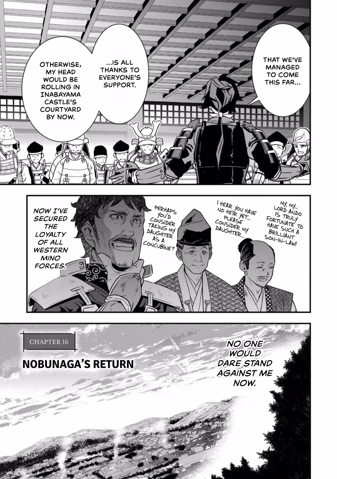 Tensei! Hanbei Takenaka: Surviving the Warring Feudal Japan with Fellow Tensei Warlords Chapter 16 page 3 - 