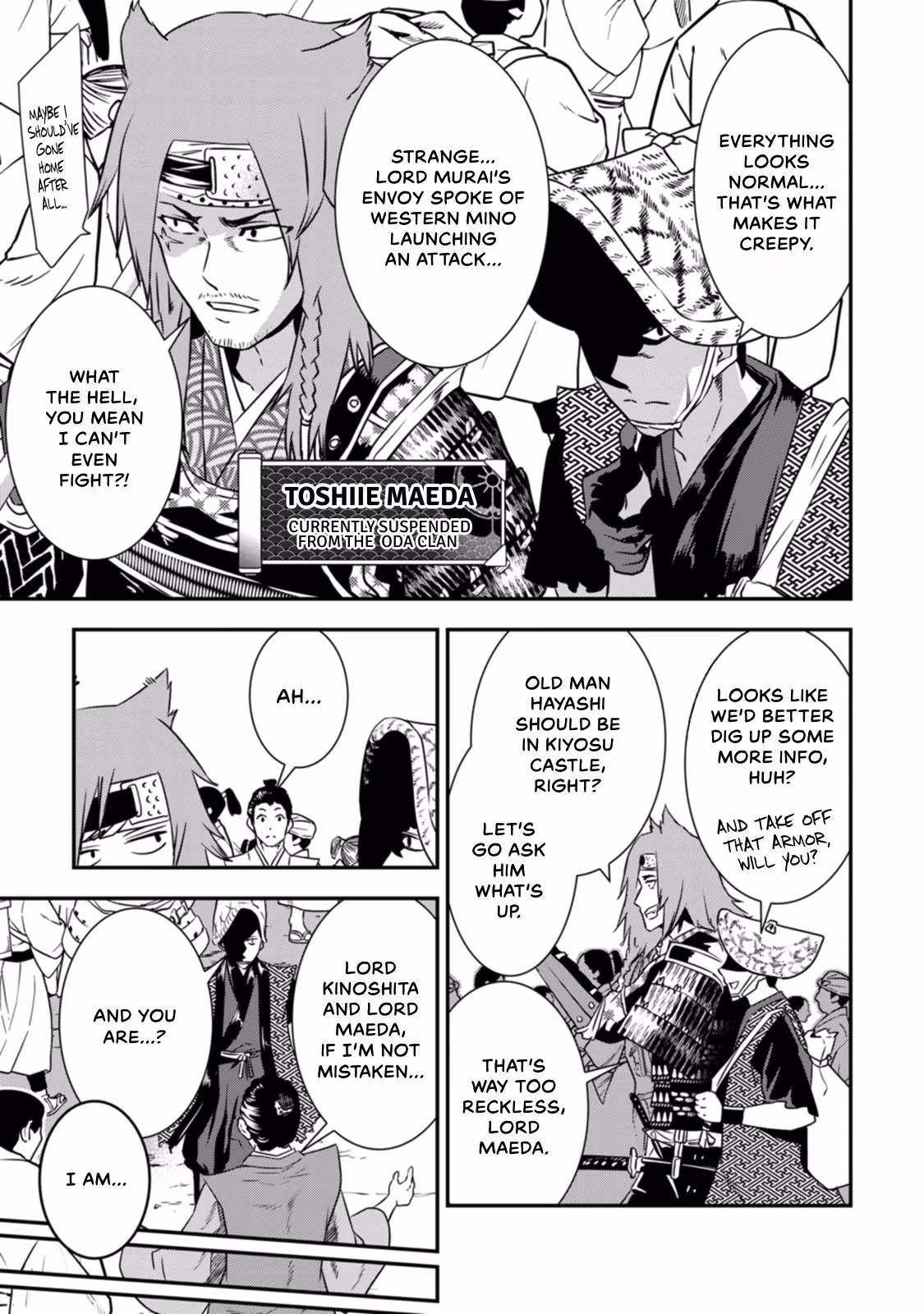 Tensei! Hanbei Takenaka: Surviving the Warring Feudal Japan with Fellow Tensei Warlords Chapter 16 page 9 - 