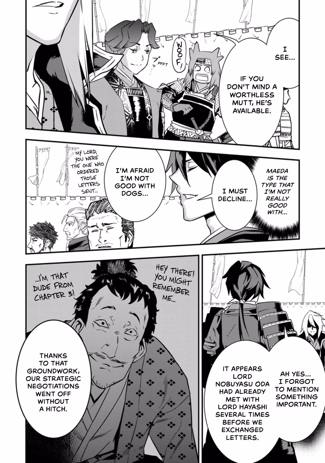 Tensei! Hanbei Takenaka: Surviving the Warring Feudal Japan with Fellow Tensei Warlords Chapter 17 page 21 - 