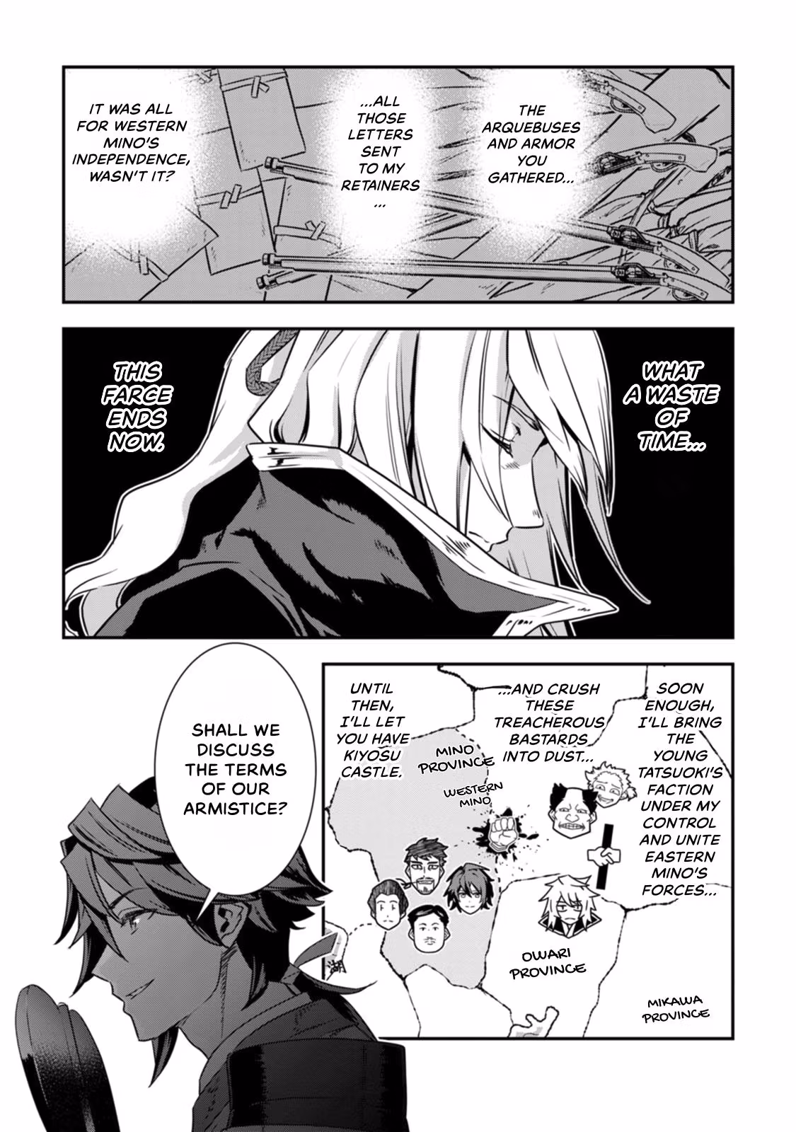 Tensei! Hanbei Takenaka: Surviving the Warring Feudal Japan with Fellow Tensei Warlords Chapter 17 page 28 - 