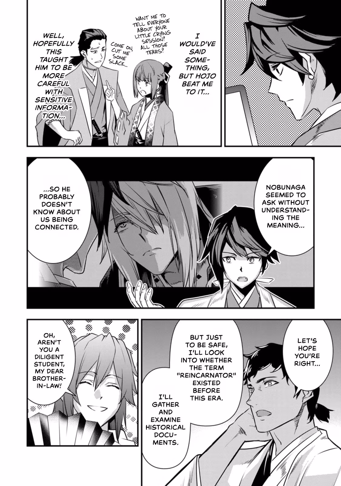 Tensei! Hanbei Takenaka: Surviving the Warring Feudal Japan with Fellow Tensei Warlords Chapter 18 page 14 - 