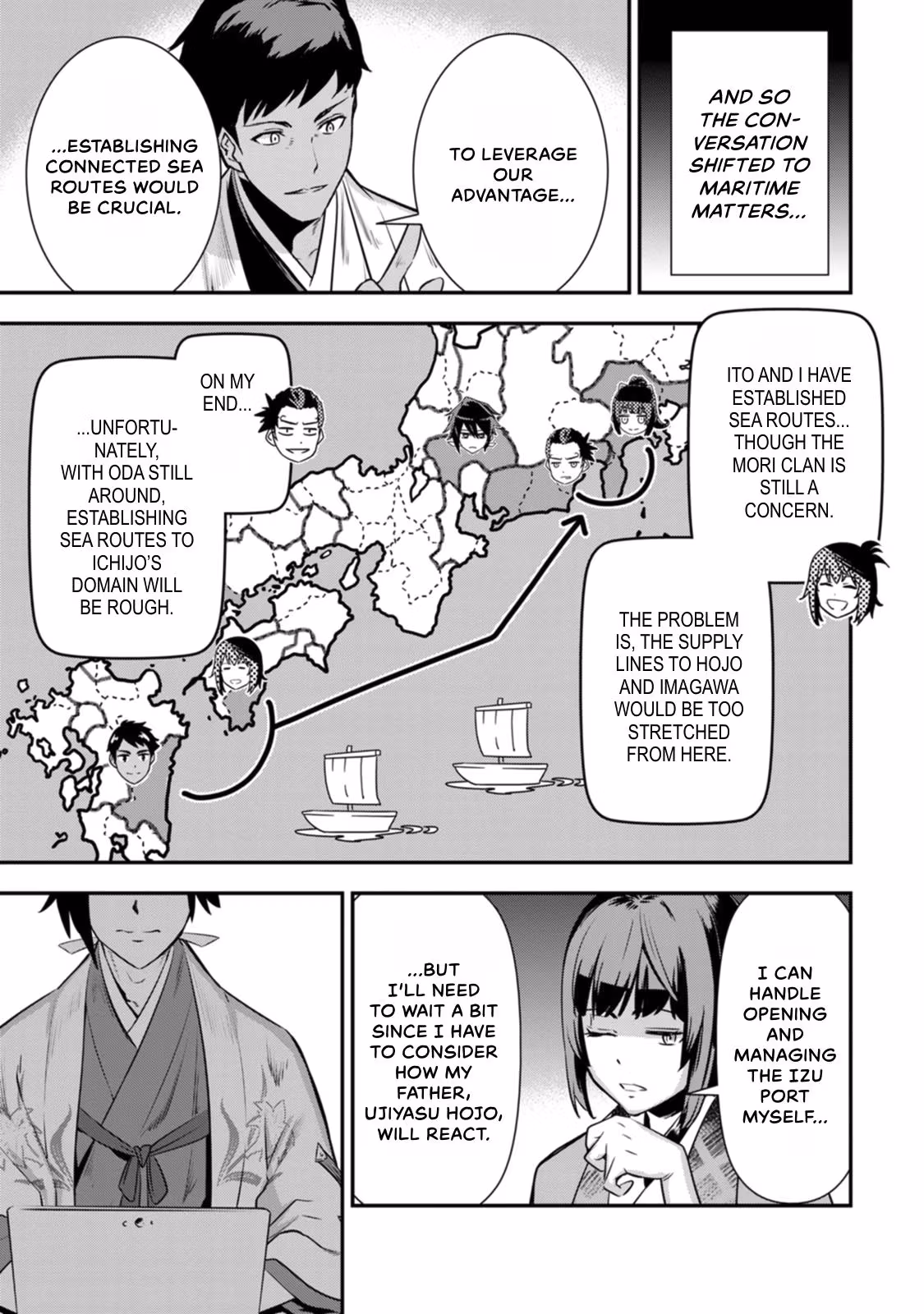 Tensei! Hanbei Takenaka: Surviving the Warring Feudal Japan with Fellow Tensei Warlords Chapter 18 page 17 - 