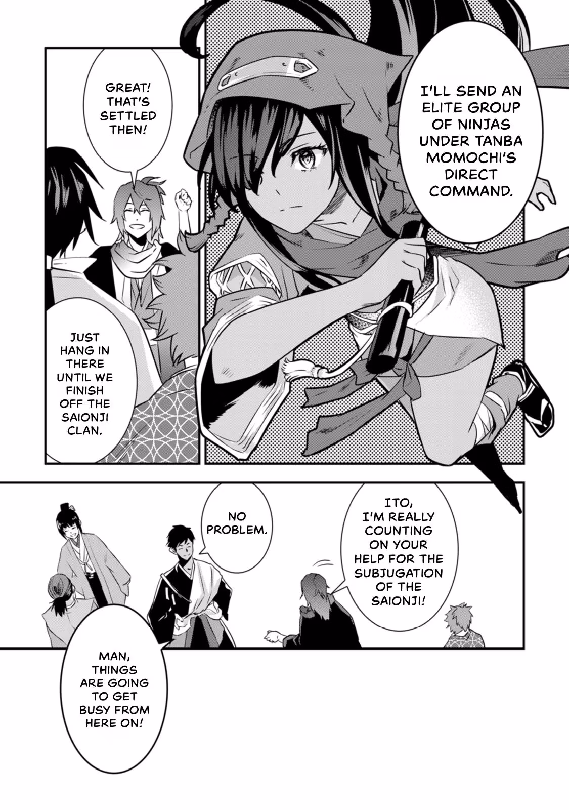 Tensei! Hanbei Takenaka: Surviving the Warring Feudal Japan with Fellow Tensei Warlords Chapter 19 page 20 - 