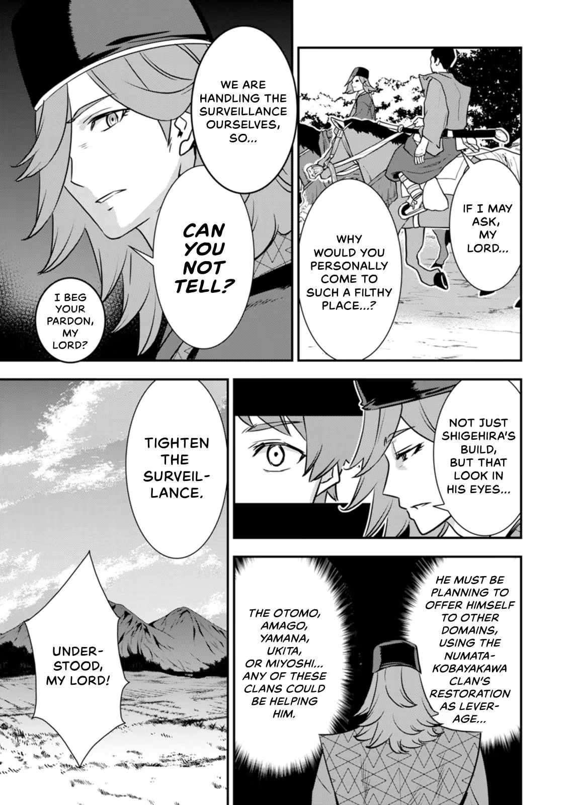 Tensei! Hanbei Takenaka: Surviving the Warring Feudal Japan with Fellow Tensei Warlords Chapter 19 page 32 - 