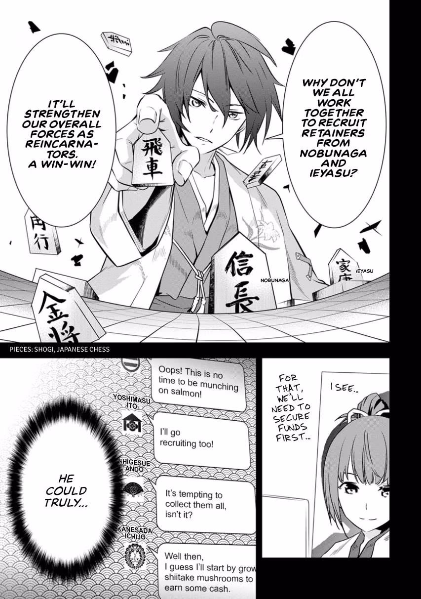 Tensei! Hanbei Takenaka: Surviving the Warring Feudal Japan with Fellow Tensei Warlords Chapter 2 page 11 - 
