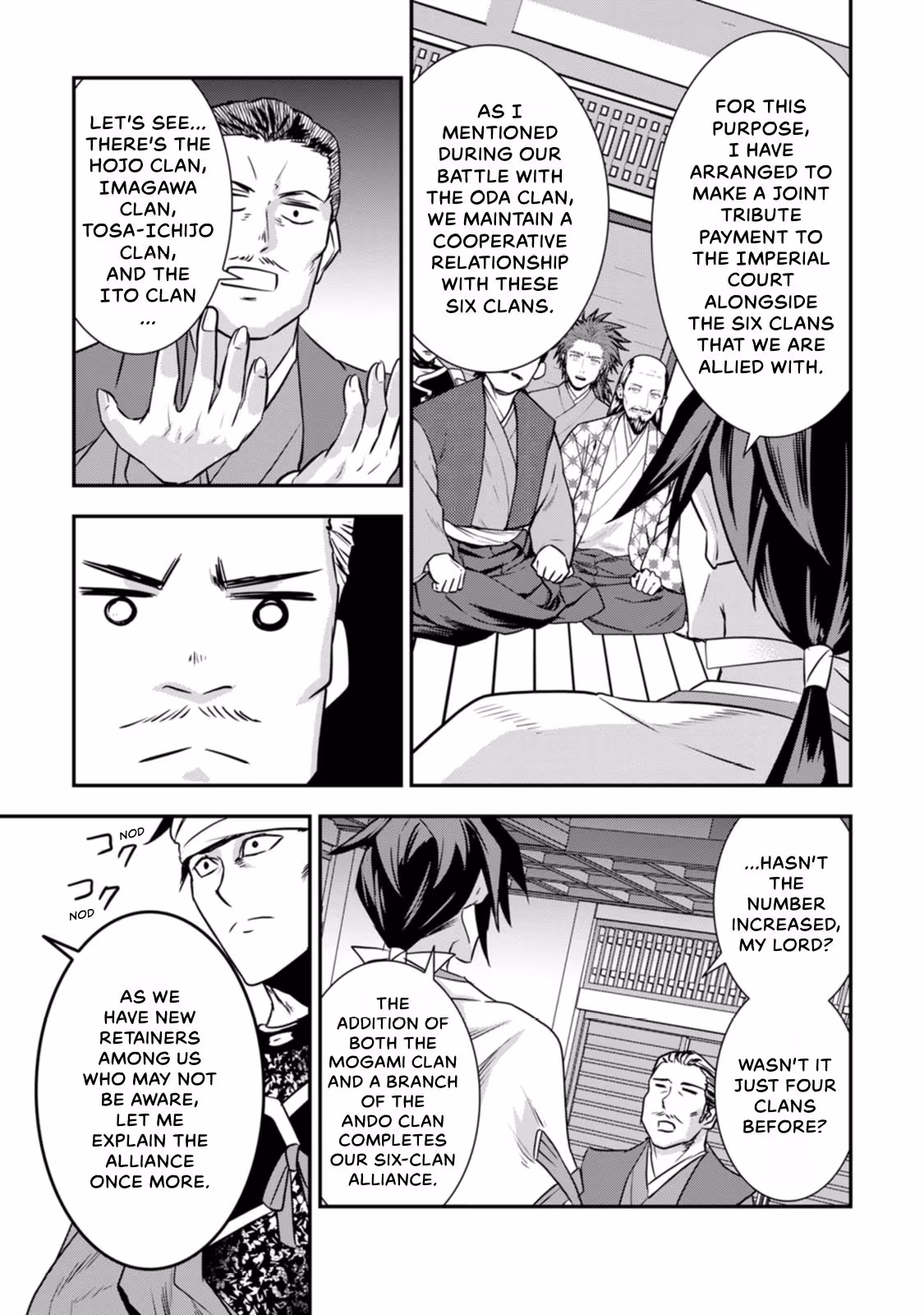 Tensei! Hanbei Takenaka: Surviving the Warring Feudal Japan with Fellow Tensei Warlords Chapter 21 page 13 - 