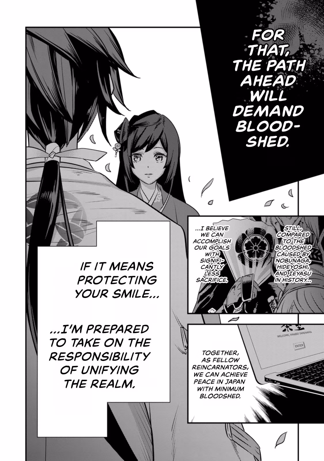 Tensei! Hanbei Takenaka: Surviving the Warring Feudal Japan with Fellow Tensei Warlords Chapter 21 page 35 - 