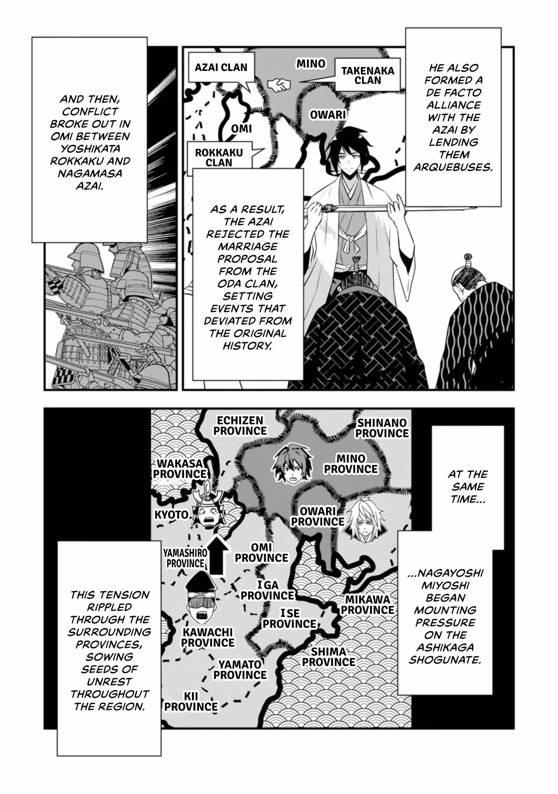 Tensei! Hanbei Takenaka: Surviving the Warring Feudal Japan with Fellow Tensei Warlords Chapter 21 page 5 - 
