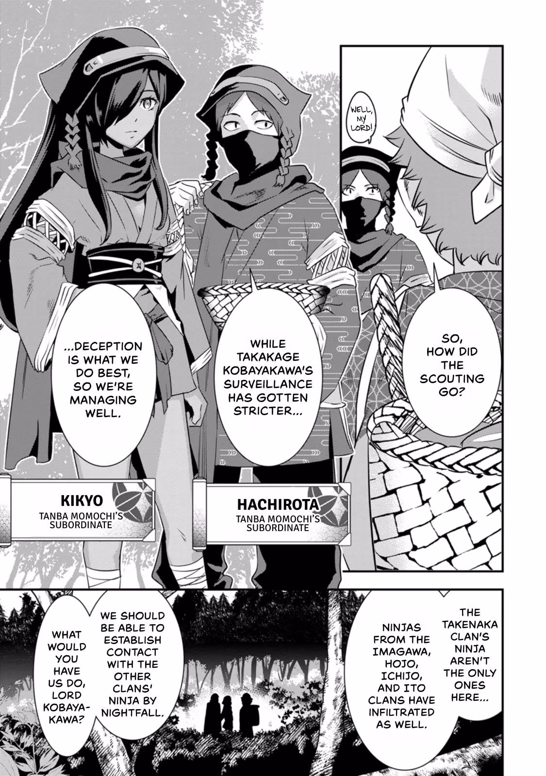 Tensei! Hanbei Takenaka: Surviving the Warring Feudal Japan with Fellow Tensei Warlords Chapter 22 page 13 - 
