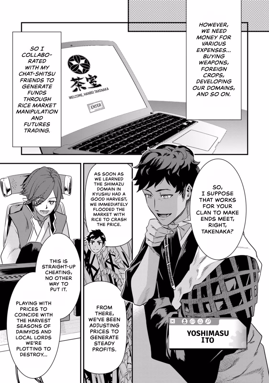 Tensei! Hanbei Takenaka: Surviving the Warring Feudal Japan with Fellow Tensei Warlords Chapter 22 page 5 - 