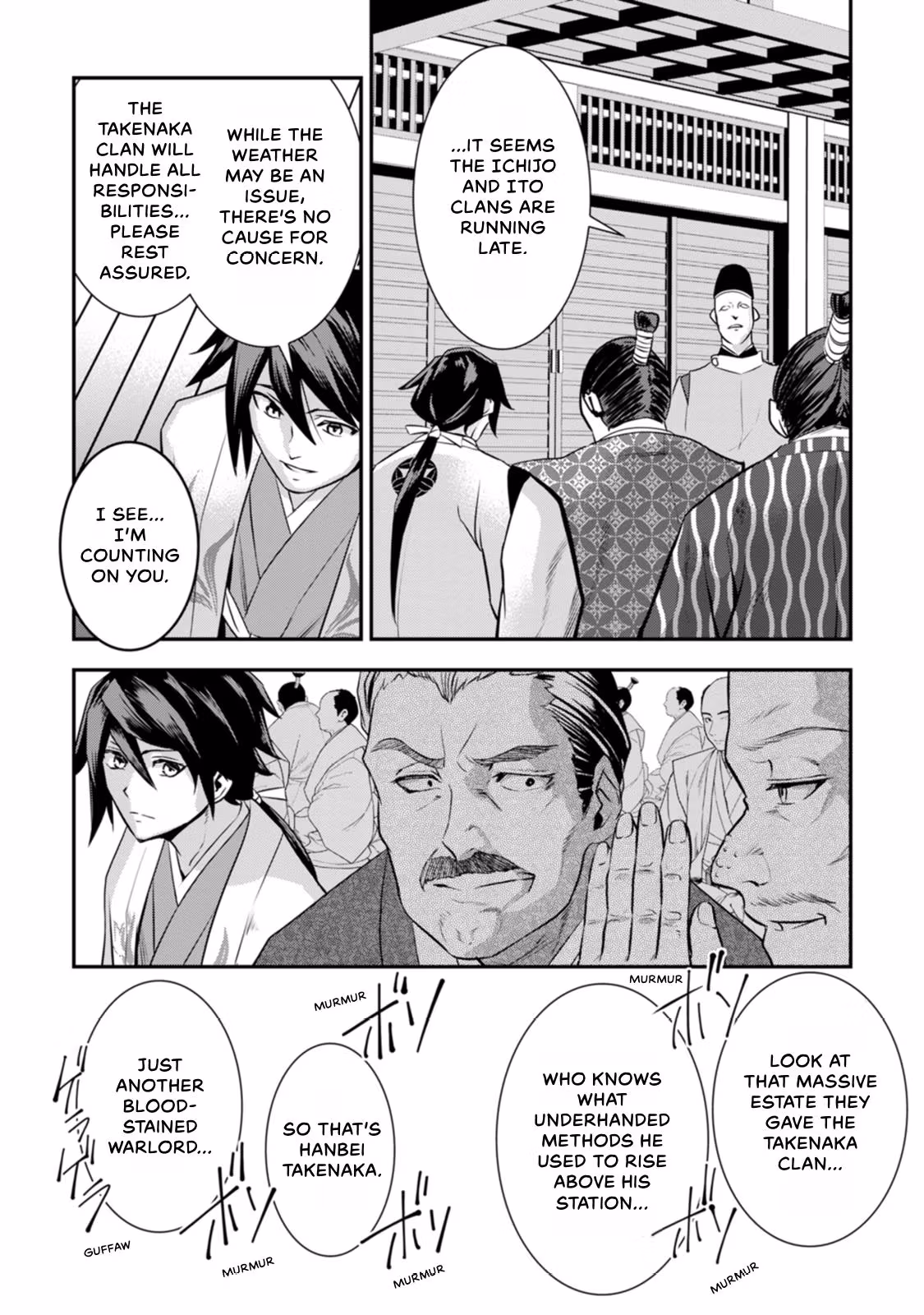 Tensei! Hanbei Takenaka: Surviving the Warring Feudal Japan with Fellow Tensei Warlords Chapter 24 page 10 - 