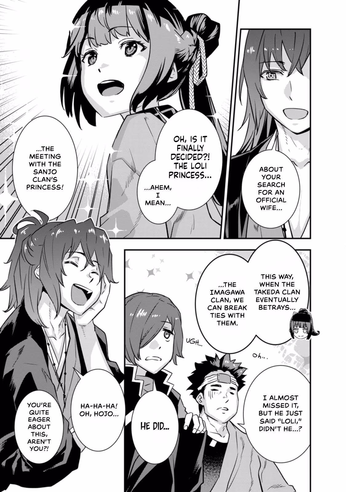 Tensei! Hanbei Takenaka: Surviving the Warring Feudal Japan with Fellow Tensei Warlords Chapter 28 page 4 - 