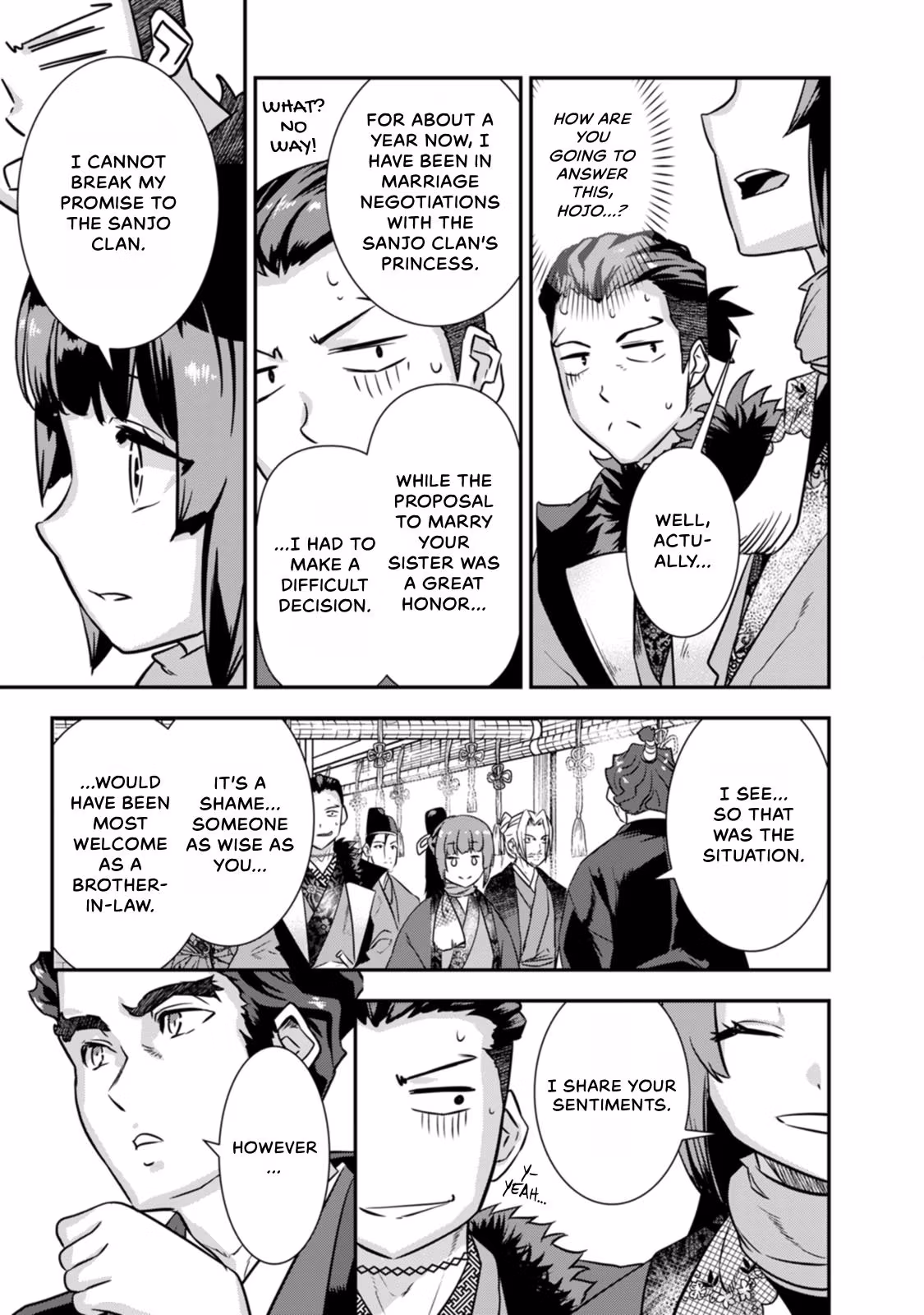 Tensei! Hanbei Takenaka: Surviving the Warring Feudal Japan with Fellow Tensei Warlords Chapter 29 page 9 - 