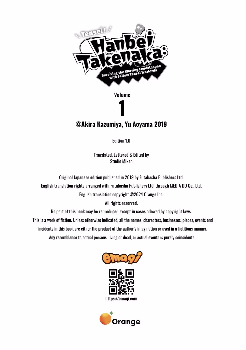 Tensei! Hanbei Takenaka: Surviving the Warring Feudal Japan with Fellow Tensei Warlords Chapter 4 page 19 - 