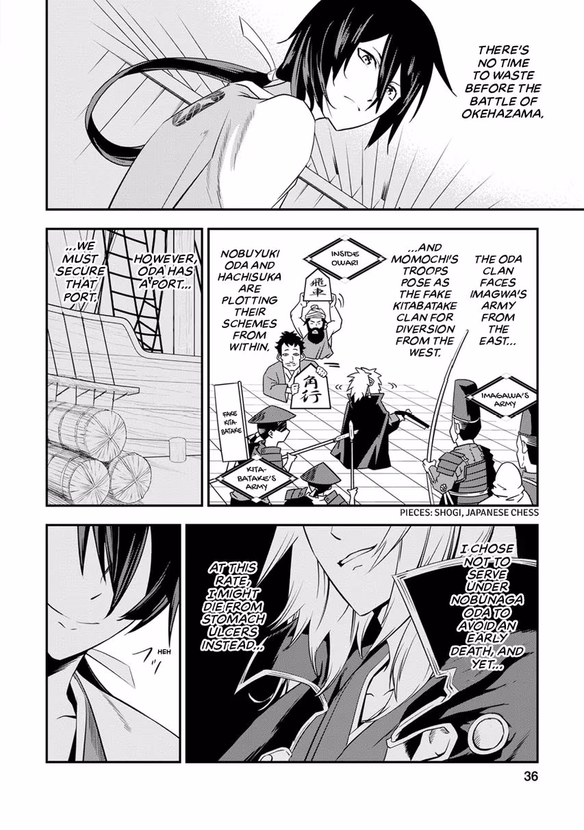 Tensei! Hanbei Takenaka: Surviving the Warring Feudal Japan with Fellow Tensei Warlords Chapter 5 page 37 - 