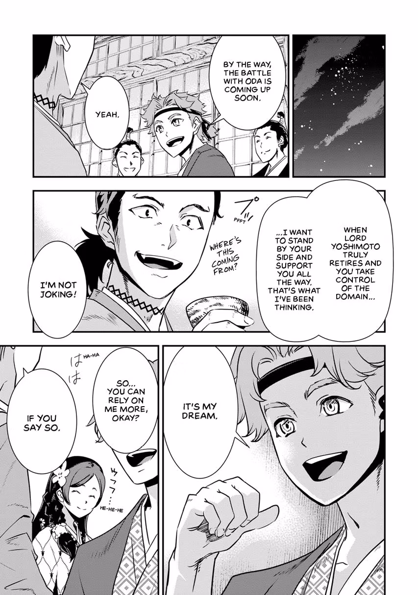 Tensei! Hanbei Takenaka: Surviving the Warring Feudal Japan with Fellow Tensei Warlords Chapter 9 page 15 - 