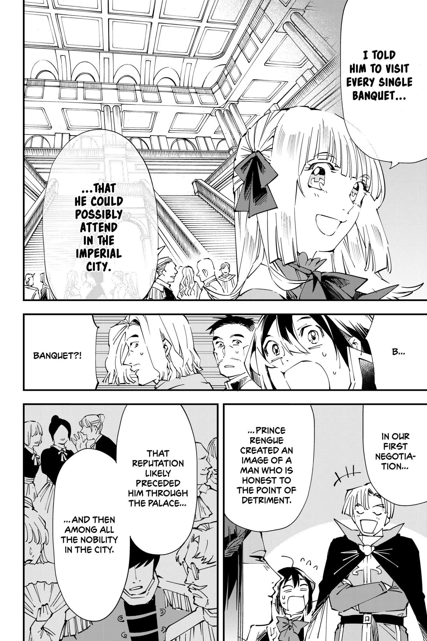 Tensei Kizoku, Kantei Skill de Nariagaru: Jakushou Ryouchi o Uketsuida node, Yuushuu na Jinzai o Fuyashiteitara, Saikyou Ryouchi ni Natteta Chapter 61 page 18 - 