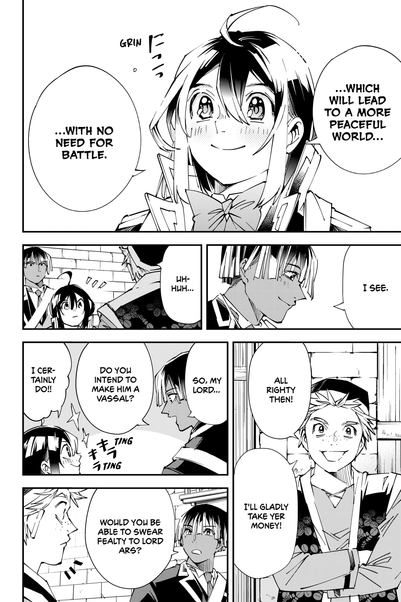 Tensei Kizoku, Kantei Skill de Nariagaru: Jakushou Ryouchi o Uketsuida node, Yuushuu na Jinzai o Fuyashiteitara, Saikyou Ryouchi ni Natteta Chapter 77 page 14 - 