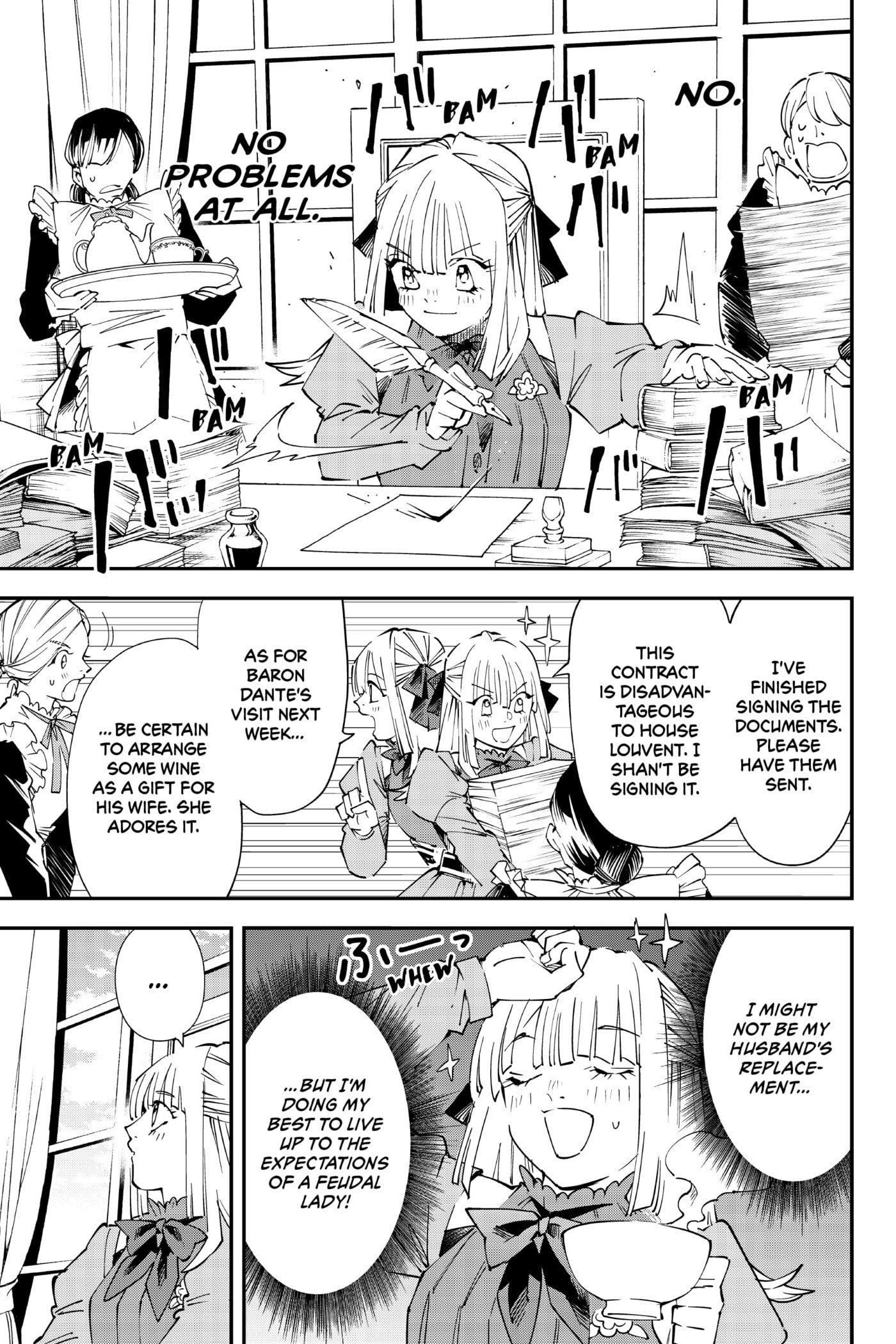 Tensei Kizoku, Kantei Skill de Nariagaru: Jakushou Ryouchi o Uketsuida node, Yuushuu na Jinzai o Fuyashiteitara, Saikyou Ryouchi ni Natteta Chapter 93 page 3 - 