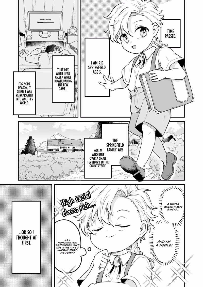 Tensei shitara Botsuraku Kizoku Datta node, 