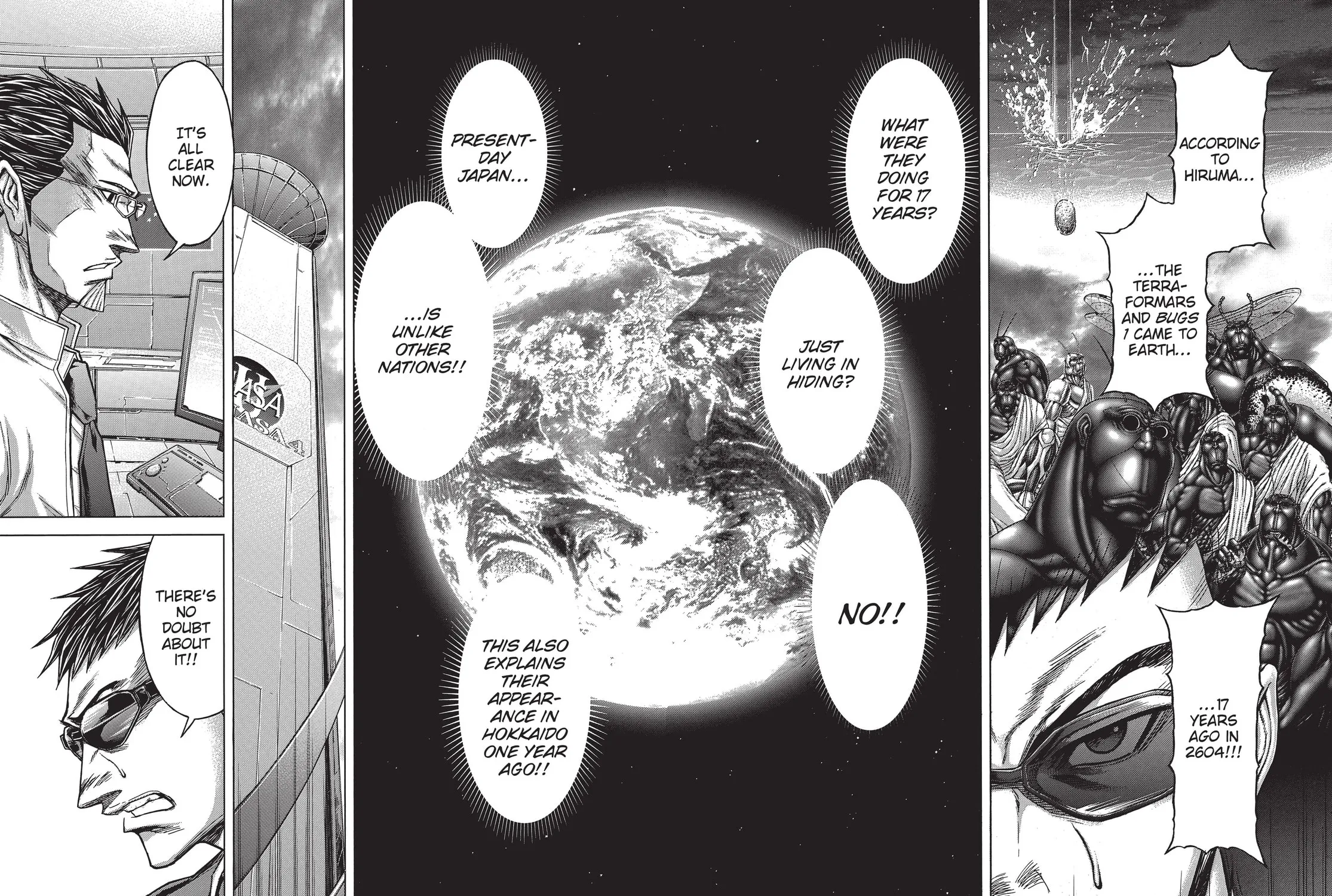 Terra Formars Chapter 178 page 11 - 