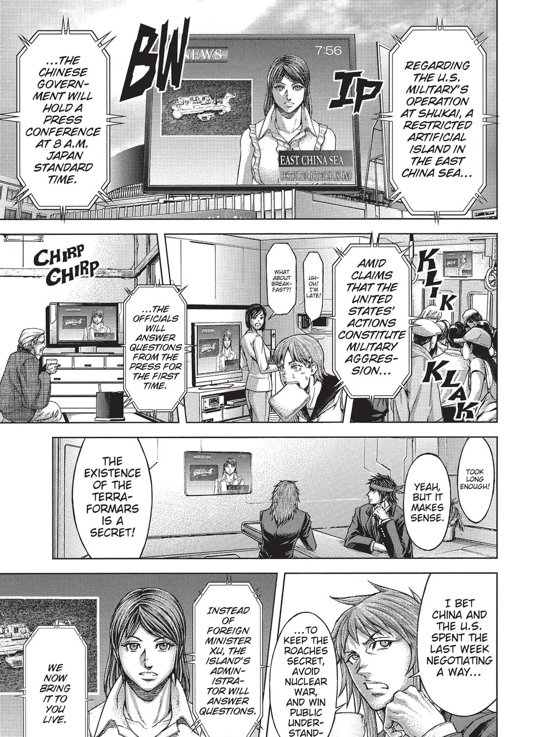 Terra Formars Chapter 198 page 13 - 
