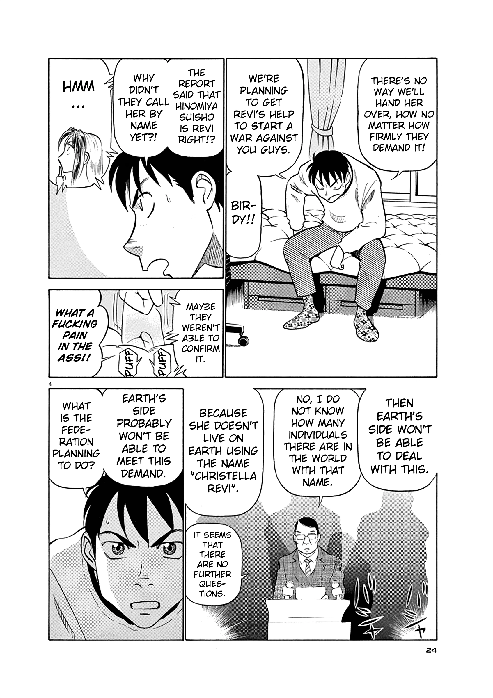 Tetsuwan Birdy Evolution Chapter 122 page 4 - 