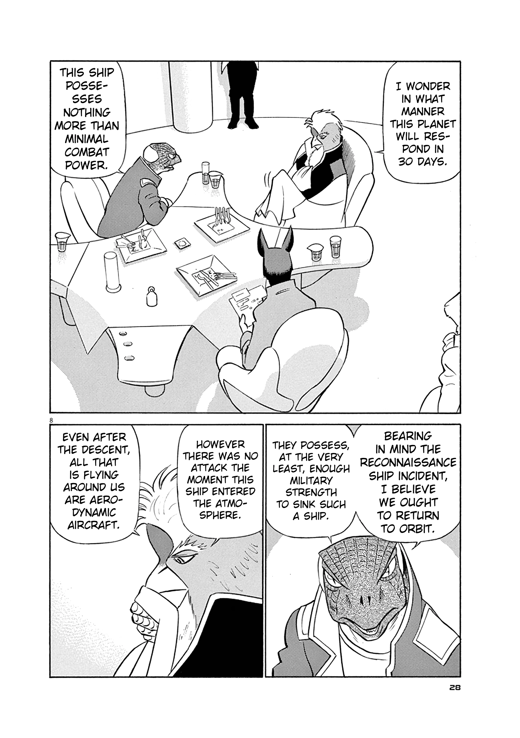 Tetsuwan Birdy Evolution Chapter 122 page 8 - 