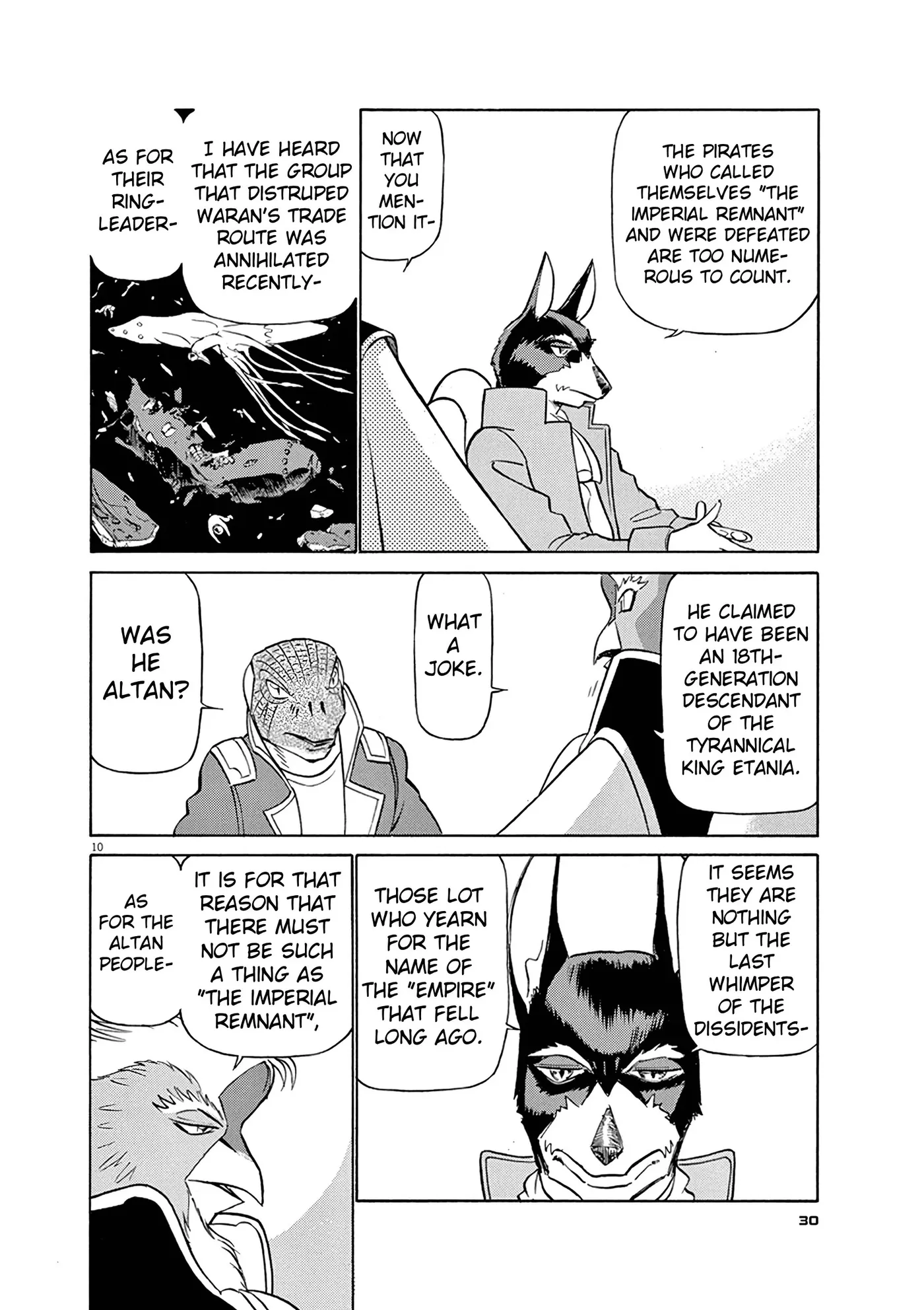 Tetsuwan Birdy Evolution Chapter 122 page 10 - 