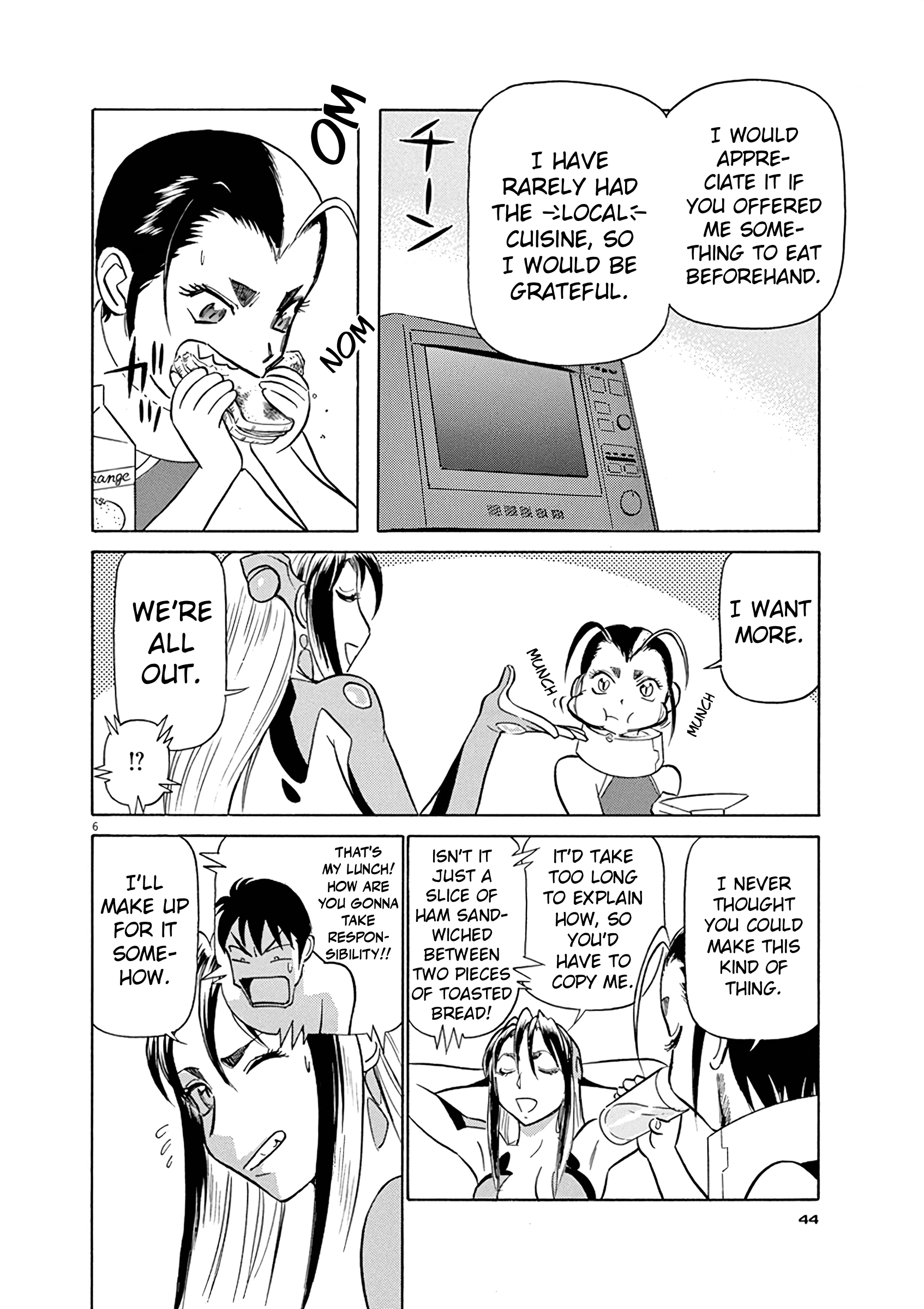 Tetsuwan Birdy Evolution Chapter 123 page 6 - 